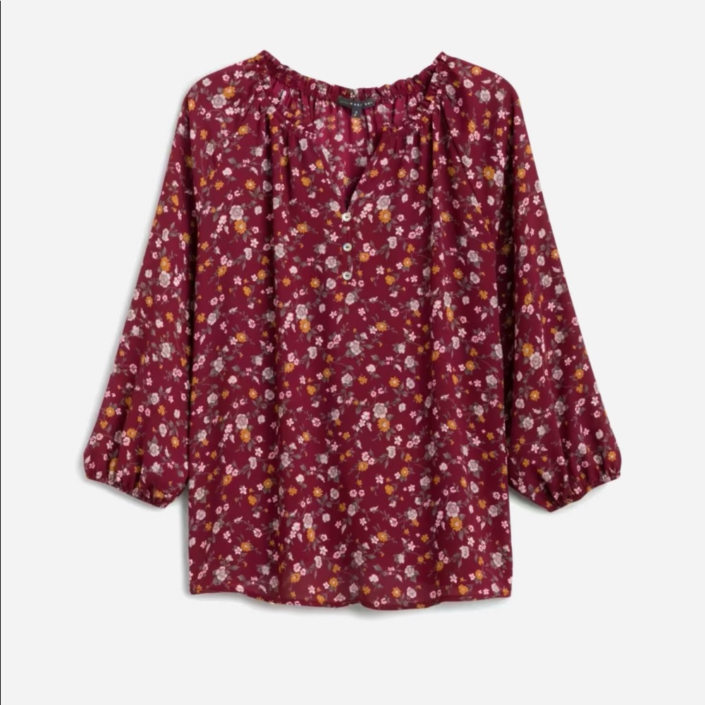 Mae Button Detail Blouse